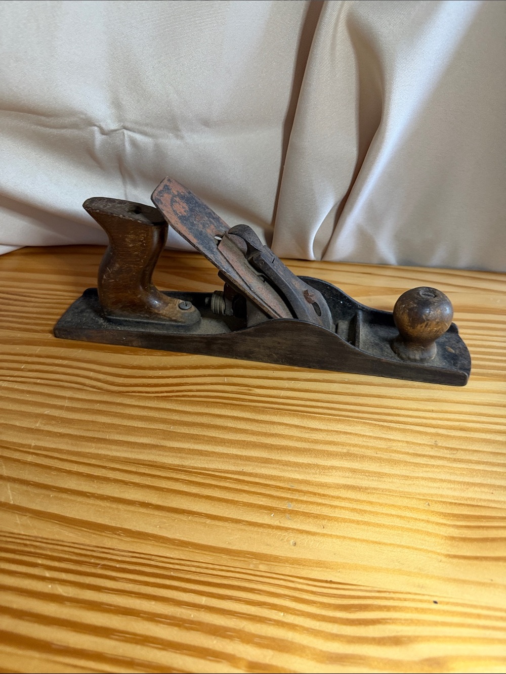 Vintage No. 5 Jack Plane 14" Smooth Bottom Woodworking Tool Antique